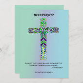 Inspirerend Kaart van hoop (Voorkant / Achterkant)