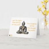 Inspirerend Kaart - Wees u (Gele Bloem)