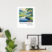 Inspirerend & kalm poster (Thuiskantoor)