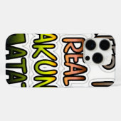 Inspirerend "Keep It Real Hakuna Matata" kunst Case-Mate iPhone Case (Achterkant (horizontaal))