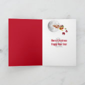 Inspirerend kerstboomcitaat kaart (Binnen)