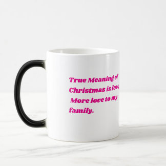 Inspirerend kerstquote magische mok