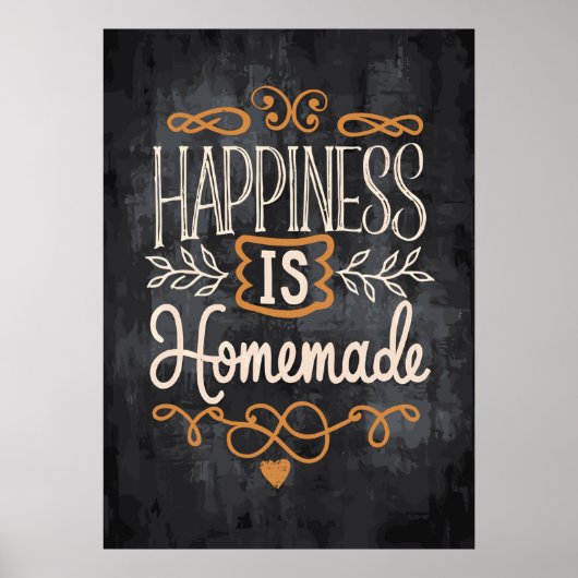 Inspirerend keukendecoratie - poster (Voorkant)