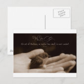 Inspirerend Kindness Quote van Aesop Briefkaart (Voorkant / Achterkant)