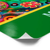 Inspirerend klassikale offerte gepersonaliseerde b perfect poster (Hoek)