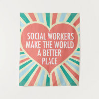 Inspirerend kleuren voor sociale werkaanbiedingen 