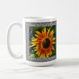 Inspirerend Koffie Mok met Vrolijke Zonnebloemen