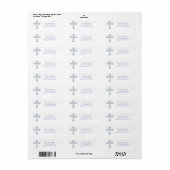 Inspirerend Kruispredikant Labels (Full Sheet)