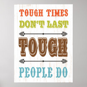 Inspirerend kunst - hoest niet de laatste poster