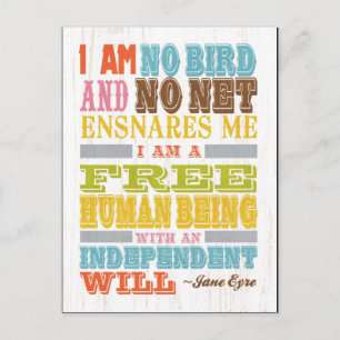 Inspirerend kunst - Jane Eyre Briefkaart