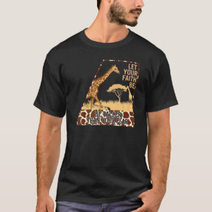 Inspirerend Laat Uw Geloof Groter Zijn Dan Uw Angs T-shirt
