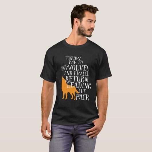 Inspirerend leiderschap citeert sterke leiders t-shirt (Voorkant volledig)