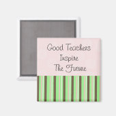 Inspirerend leraren magneet (Voorkant / Achterkant)