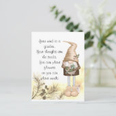 Inspirerend levensnoord - klare tuin - koepel vers briefkaart (Staand voorkant)