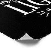 Inspirerend levensritme We zijn allemaal gebroken Poster (Hoek)