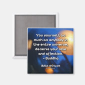 Inspirerend Liefde en Affectiemagneet Magneet (Voorkant / Achterkant)