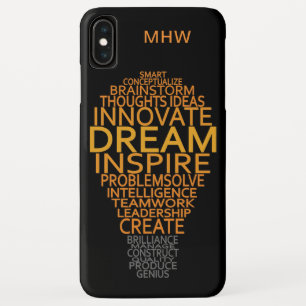 Inspirerend Lightbulb aangepast monogram hoesje