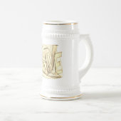 Inspirerend Live Word Art-Mok Bierpul (Voorkant rechts)