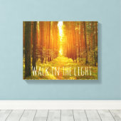 Inspirerend loop op het lichtbijbelverse canvas (Insitu (Houten vloer))