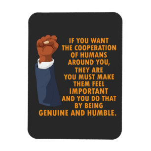 Inspirerend Macht Leiders Zwart Geschiedenis Maand Magneet