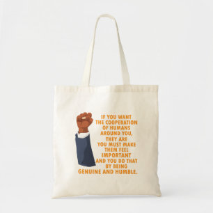 Inspirerend Macht Leiders Zwart Geschiedenis Maand Tote Bag