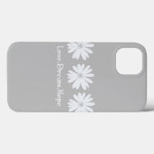 Inspirerend madeliefjes Case-Mate iPhone case (Achterkant (horizontaal))