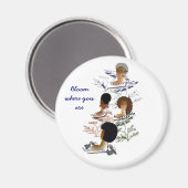 Inspirerend magneet (Voorkant / Achterkant)