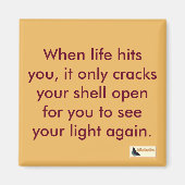 Inspirerend magneet - Rise up (Voorkant)