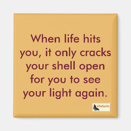 Inspirerend magneet - Rise up