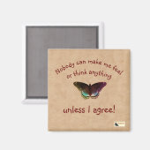 Inspirerend magneet - Wees jij (Voorkant / Achterkant)