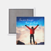 Inspirerend Magnet Magneet (Voorkant / Achterkant)