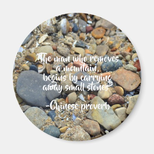 Inspirerend Magnet Magneet (Voorkant)