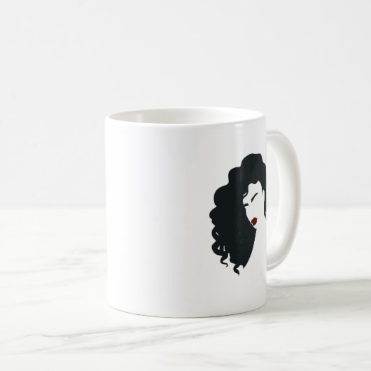 Inspirerend Mantra Coffee-Mok Koffiemok (Voorkant rechts)