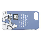 Inspirerend medisch citaat en grappig Afbeelding Case-Mate iPhone Case (Achterkant (Horizontaal))