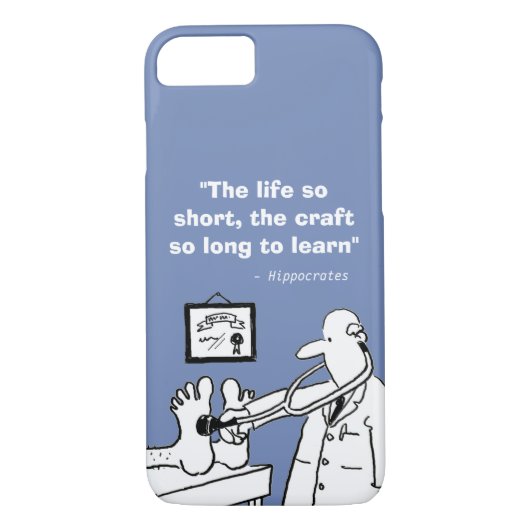 Inspirerend medisch citaat en grappig Afbeelding Case-Mate iPhone Case (Achterkant)