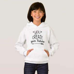 Inspirerend Meisjes Hoodie - Jij Creëert