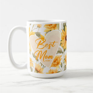 Inspirerend Moederdag Zonnebloem Wrap Koffiemok