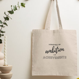 Inspirerend Motivatie bericht Tote Bag