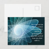 Inspirerend Motivatie Citaat Briefkaart (Voorkant / Achterkant)