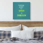 Inspirerend Motivatie Citaat Typografie Canvas Afdruk (Insitu (Slaapkamer))