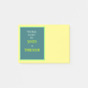 Inspirerend Motivatie Citaat Typografie Post-it® Notes