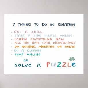 Inspirerend motivatie grappige typografie poster