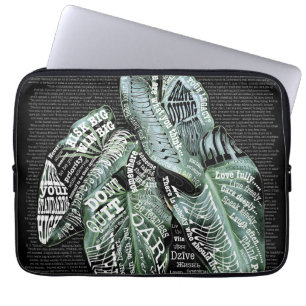 Inspirerend Motivatie LIFE citaten Laptop Sleeve