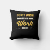 Inspirerend Motivatie prijsopgave voor succes Kussen (Voorkant)