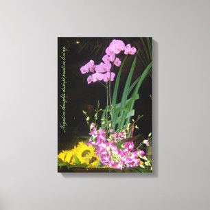 Inspirerend / Motivatie schilderwand Canvas Afdruk