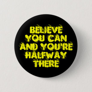 Inspirerend Motivation Positive Success Quotes Ronde Button 5,7 Cm