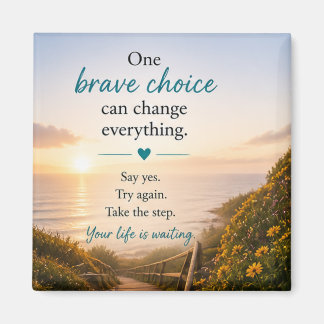 Inspirerend Motiverend Magneet