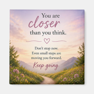 Inspirerend Motiverend Magneet