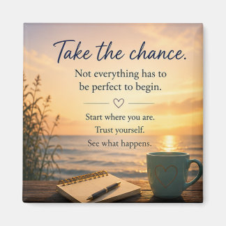 Inspirerend Motiverend Magneet