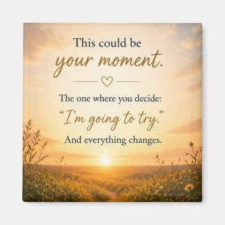 Inspirerend Motiverend Magneet